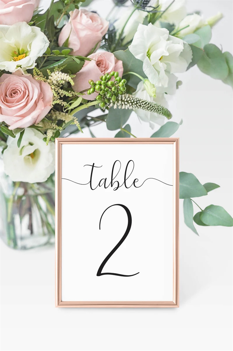 Picture of Avery Table Number