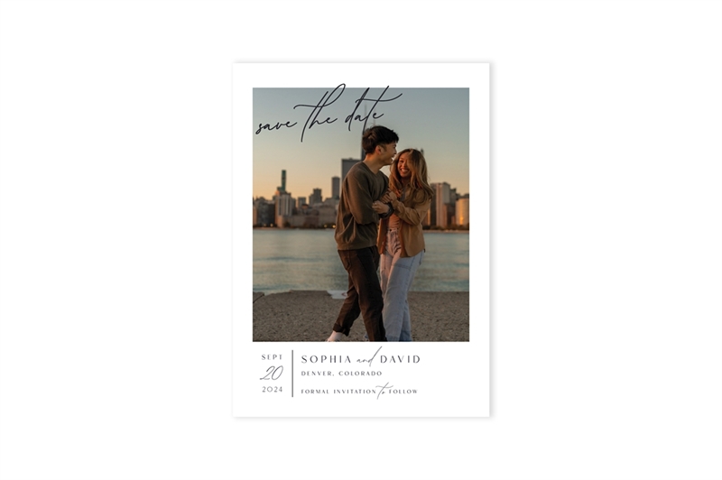 Picture of Polaroid Save The Date