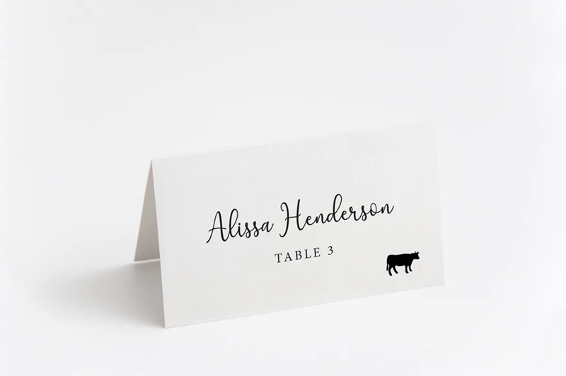 Picture of  Minimalist Place Card